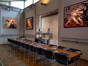 Cmglee Cambridge New Hall high table