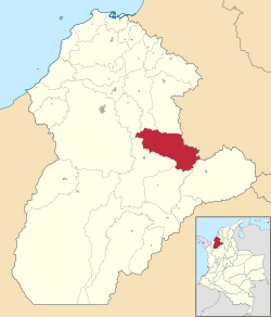 Pueblo Nuevo is a municipality and town in the department of Córdoba in Northern Colombia.