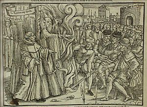 Cranmer burning foxe