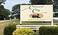 Crescent City, Illinois sign