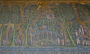 Damascus Barada Panel of Umayyad Mosque 8131