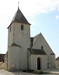 The church in Château-sur-Allier