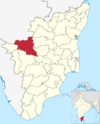 Erode in Tamil Nadu (India).svg