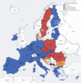 European union emu map en