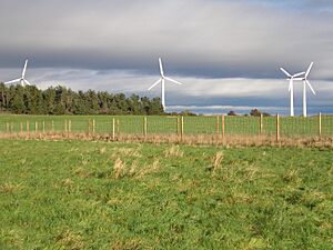 Findhorn wind turbines