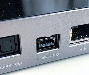 FireWire 800 port