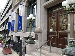 First Ladies National Historic Site main entrance at the 1895 City National Bank Building