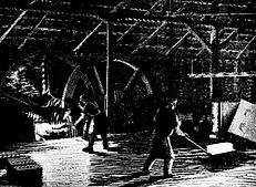 Fitzroy Iron Works (Tilt Hammer) in c.1868 (Illustrated Sydney News, Thu 18 Feb 1869, Page 5)