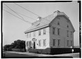Historic American Buildings Survey, June, 1971 VIEW OF EXTERIOR ELEVATION FROM NORTHEAST. - Nichols-Wanton-Hunter House, 54 Washington Street, Newport, Newport County, RI HABS RI,3-NEWP,11-2