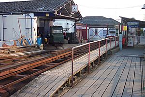 Hythe Pier Land Station