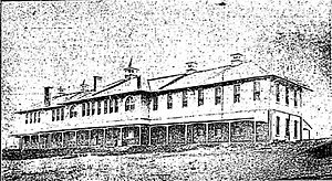 Ipswich Hospital for the Insane, new ward for the male patients, 1908