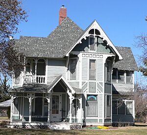 Ira W. Olive house from S 2
