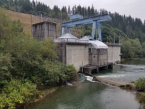 Jackson Hydroelectric Project Powerhouse