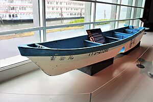 Japanese 2011 Tsunami Boat