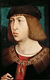 Juan de Flandes (^), , Kunsthistorisches Museum Wien, Gemäldegalerie - Philipp der Schöne (1478-1506) - GG 3872 - Kunsthistorisches Museum.jpg