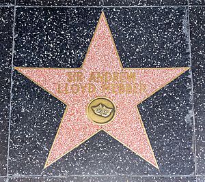 Los Angeles (California, USA), Hollywood Boulevard, Sir Andrew Lloyd Webber -- 2012 -- 4980
