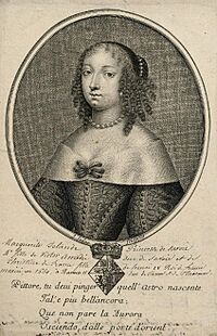 Marguerite Yolande de Savoie, duchesse de Parme -unknown artist-