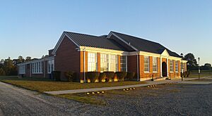 Marriott School complete and stitched, King and Queen County