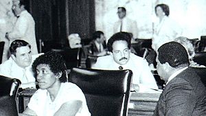Maryland Delegates McCoy, Kirk, Anderson and Cummings in 1984
