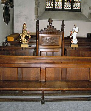 Mayor's Pew St Peters Barnstaple