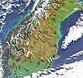 New Zealand as seen by Envisat ESA217570