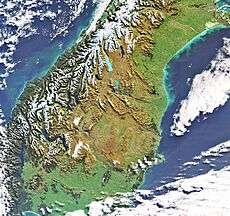 New Zealand as seen by Envisat ESA217570