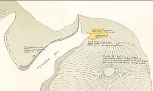 New town map detail - Geilston Bay