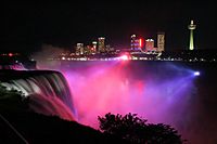 Niagara falls at Night