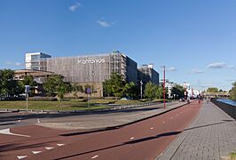 Nieuwegein, fietspad langs het Sint Antonius-ziekenhuis foto3 2016-10-05 16.52