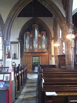 Organ in All Saints' Church, Oakham 02