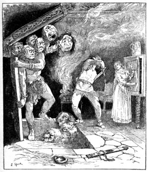 Page 33 illustration in The Red Fairy Book (1890)