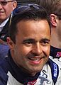 Pedro Lamy Le Mans drivers parade 2011 crop