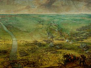 Peter Snayers - The battle for the relief of Thionville. 1st Phase, 1639.jpg