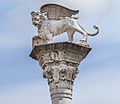 Piazza dei Signori (Vicenza) - Statue of the Lion of Saint Mark