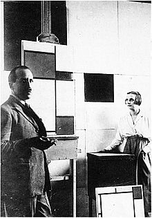 Piet Mondrian and Pétro van Doesburg