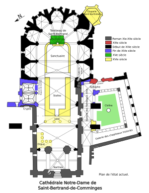 PlanCathédraleNDSaint-Bertrand-de-Comminges