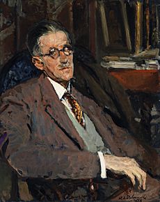 Portrait of James Joyce P529