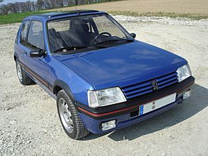 Pug205gti vorn