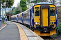 Refurbished Sprinter DMU at Helensburgh Upper Railway Station - geograph.org.uk - 6181024