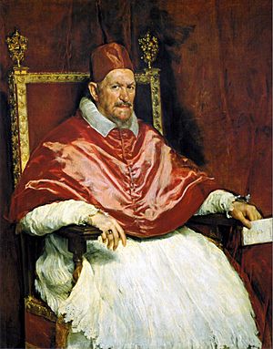 Retrato del Papa Inocencio X. Roma, by Diego Velázquez