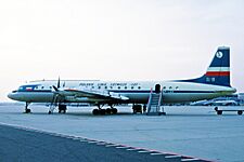 SP-LSB Ilyushin IL-18V LOT Polish Airlines FRA 08DEC67