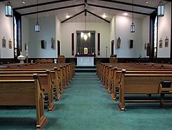Saint Michael Catholic Church (Mechanicsburg, Ohio), interior, nave