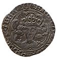 Silver groat of Richard III (YORYM 1980 846) obverse