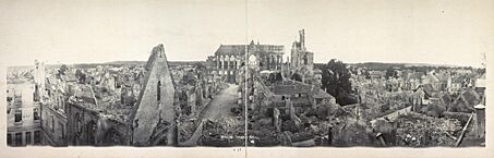 Soissons, France, 1919 panorama