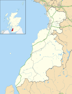 Kirkmichael is located in South Ayrshire
