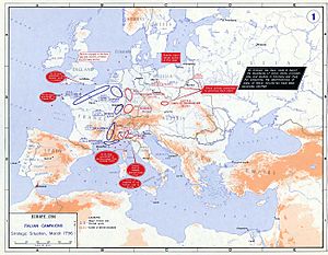 Strategic Situation of Europe 1796