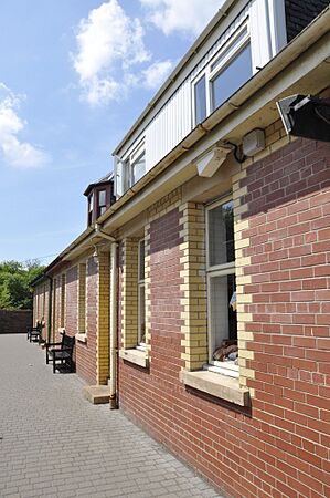 Summerlee Miners' Row 1940 to 1980 General View