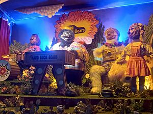 The Hard Luck Bears at Gulliver's Kingdom, Matlock Bath