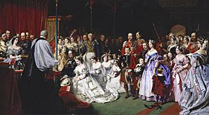 The Marriage of Victoria, Princess Royal, 25 January 1858