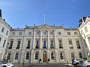 The Oriental Club, Stratford Place, Marylebone, June 2024